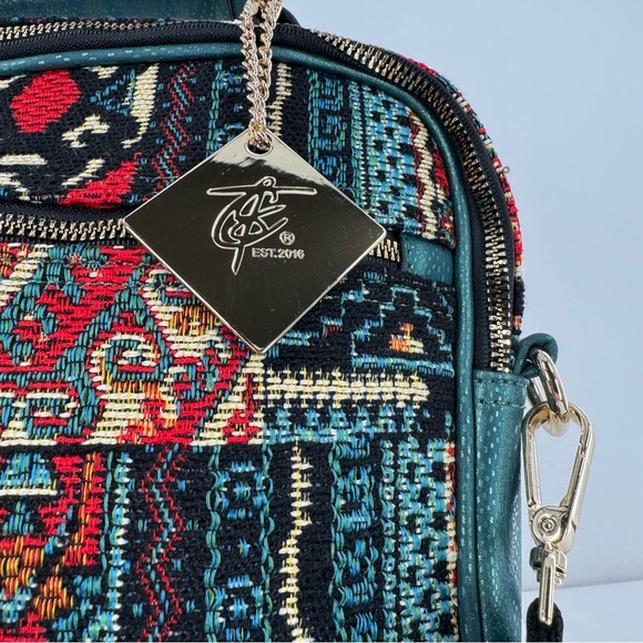 Tote & Carry Tapestry Boho Crossbody Purse Apollo - Picture 5 of 9